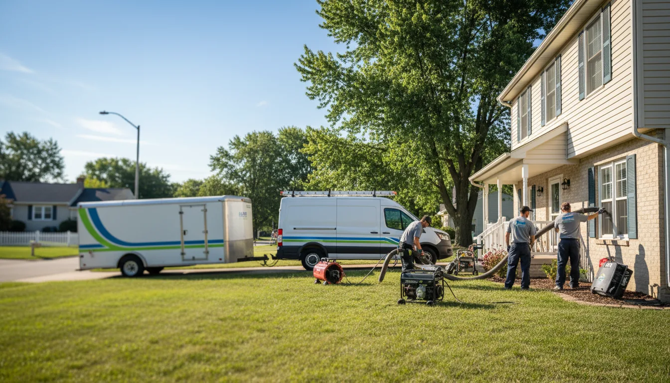 Flooded Basement Restoration And Cleanup With Repair in Brewster, NE near me